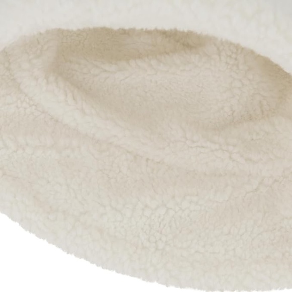 Spyder Women's Reversible Sherpa faux fur Bucket Hat white ski snowboard NWT - Picture 3 of 12